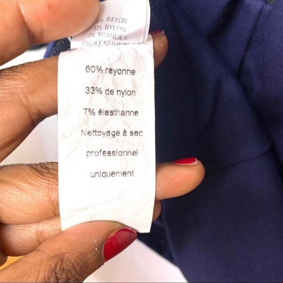 TORN BY RONNY KOBO BLOCK COLOUR BODYCON LONG SLEEVES ROUND NECK STRETCH LARGE - Picture 11 of 11